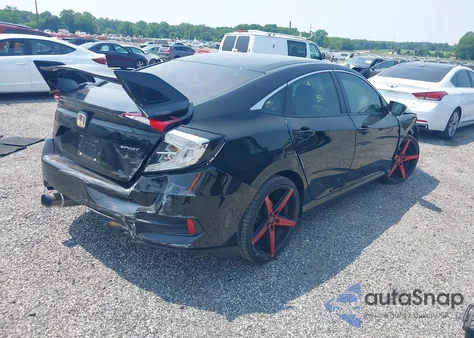 2019 Honda Civic Sport from USA, damaged, VIN 2HGFC2F8XK8539638